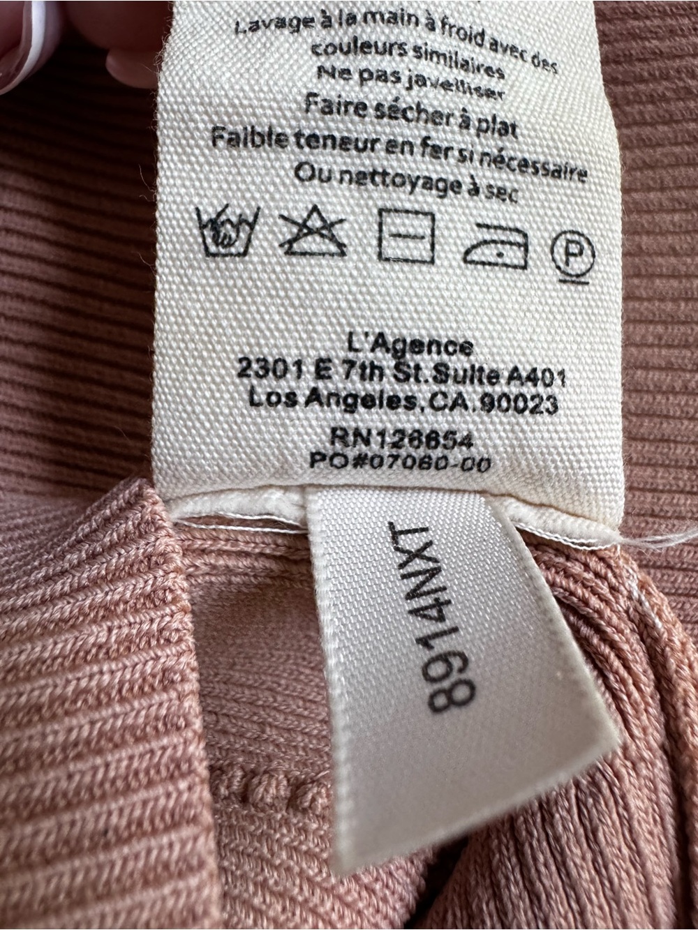 L'AGENCE Cardigan with Gold Tone Buttons and Front Pockets - Picture 11 of 14